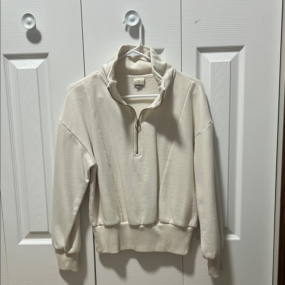 Target Cream Knit Turtleneck Sweater